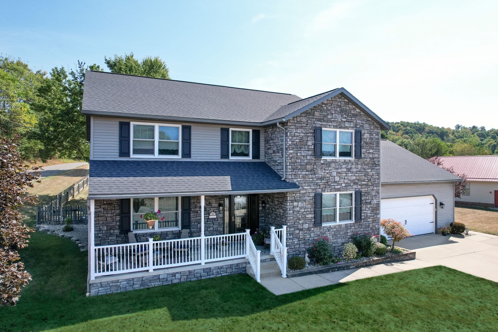 Home exterior with curb appeal