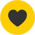 Heart Icon for McCoy Roofing.