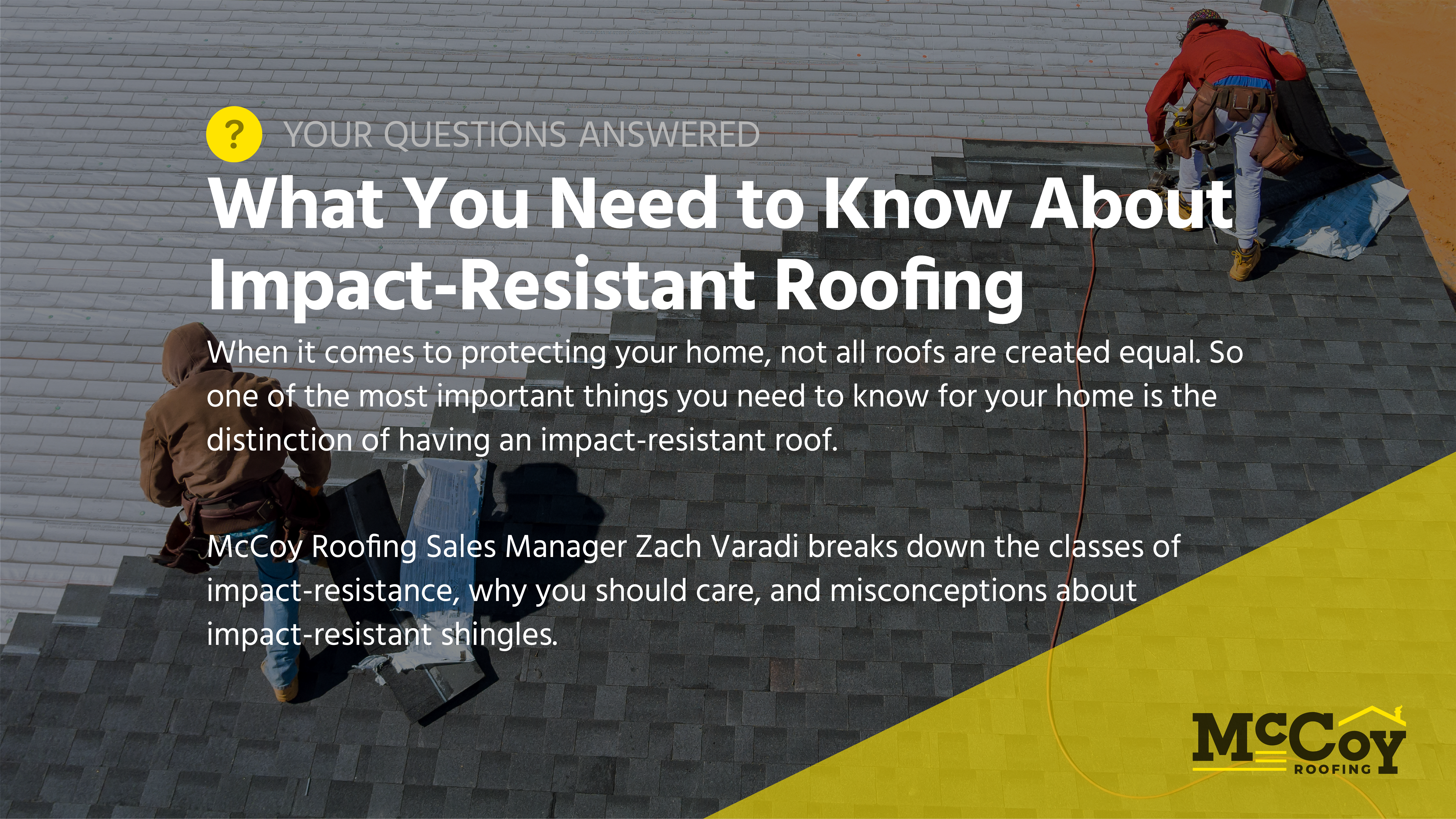What to know about impact-resistant roofing